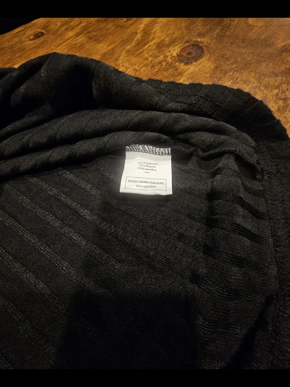 C1, Sampeel Black Striped V-Neck Long Sleeve Knit T-Shirt Pullover in size XL